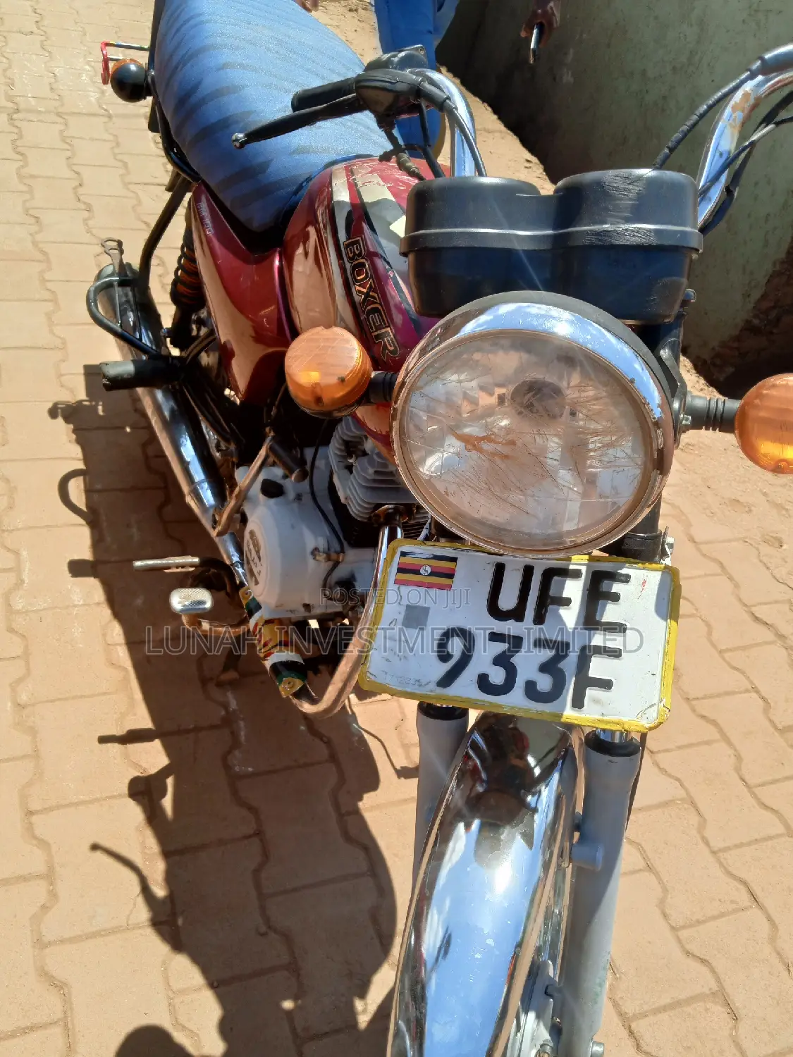 Bajaj Boxer 2023 Red