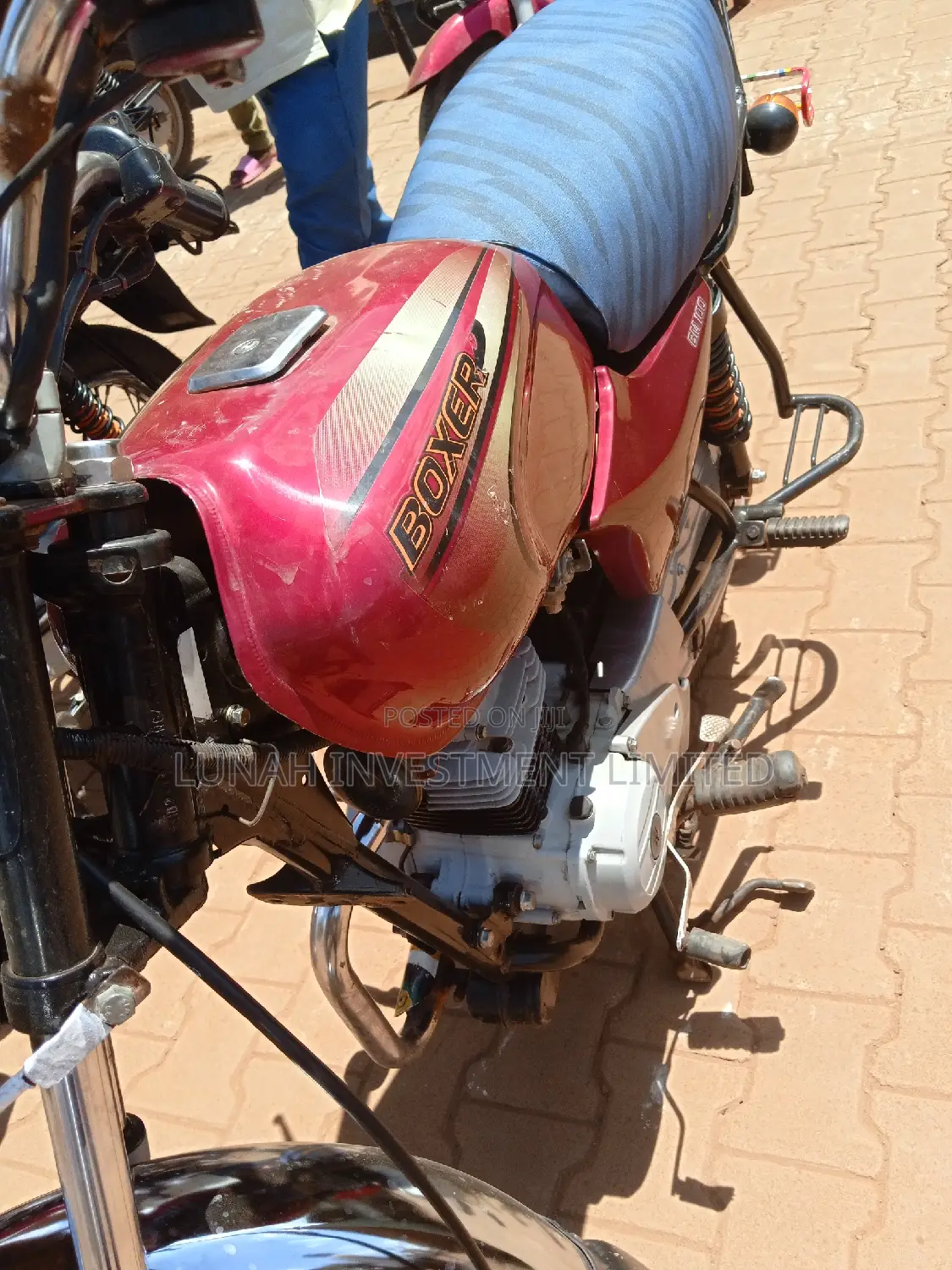 Bajaj Boxer 2023 Red