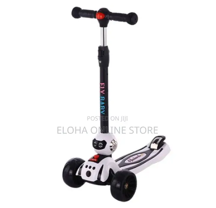 3 Wheel Kids Skate Scooter With Foldable Adjustable Handle