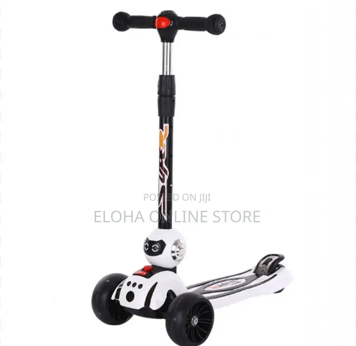 3 Wheel Kids Skate Scooter With Foldable Adjustable Handle