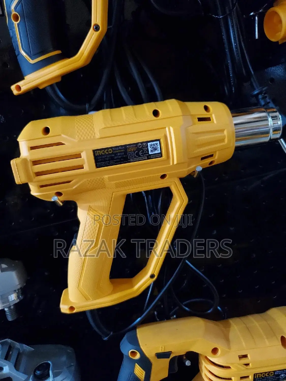 Ingco Heat Gun 2000W Industrial Hot Air Gun