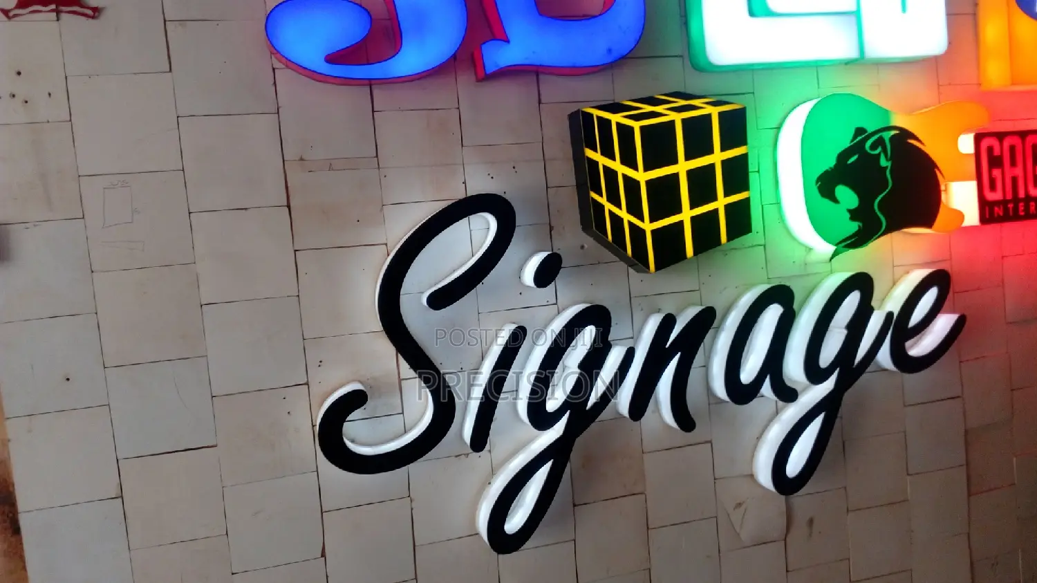 3D 2D Acrylic Signage