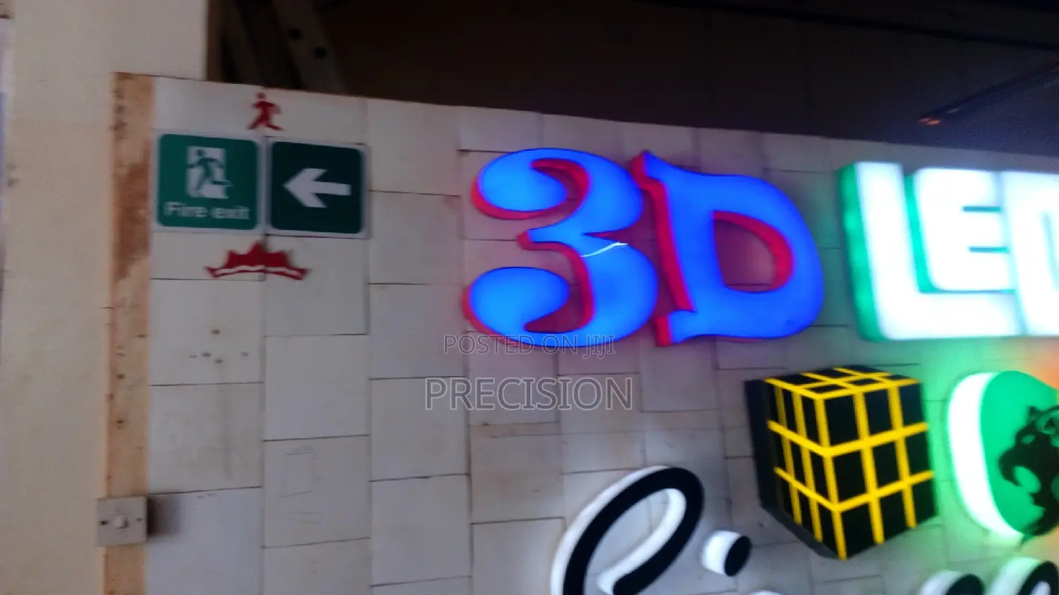 3D 2D Acrylic Signage