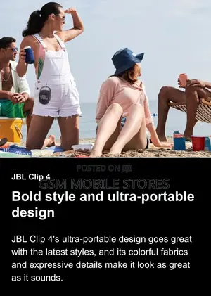 JBL Clip 4 Portable Bluetooth Speaker Built-in Battery