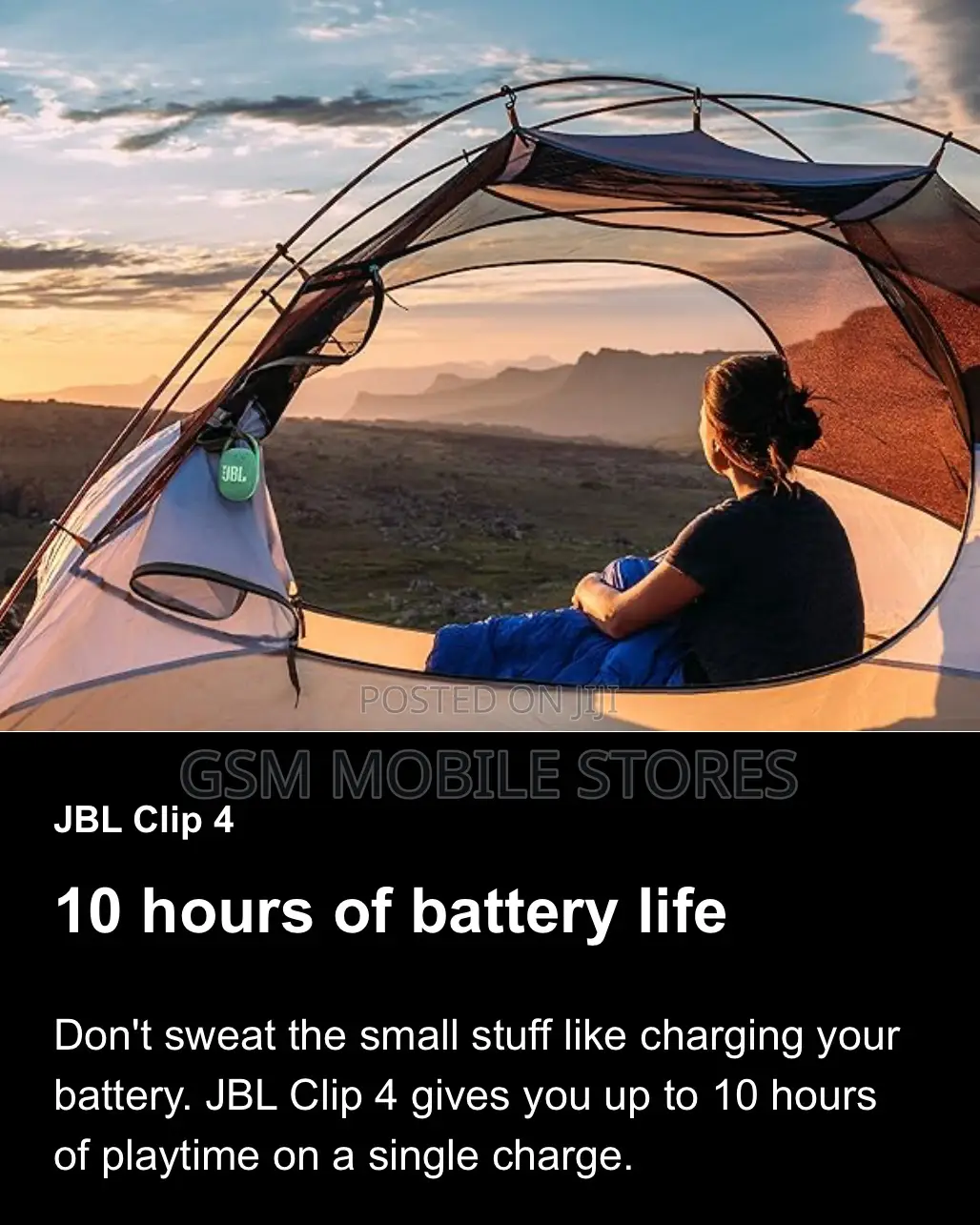 JBL Clip 4 Portable Bluetooth Speaker Built-in Battery