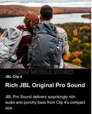 JBL Clip 4 Portable Bluetooth Speaker Built-in Battery