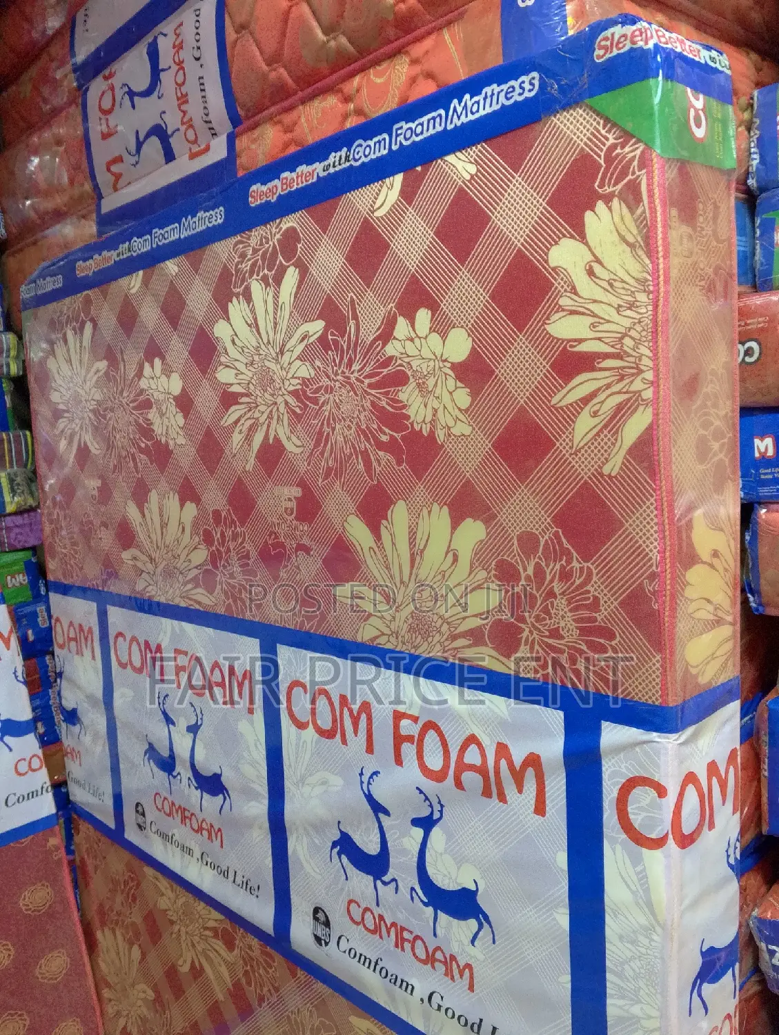 Super Quality Mattress.5*6*6inches.( Red)