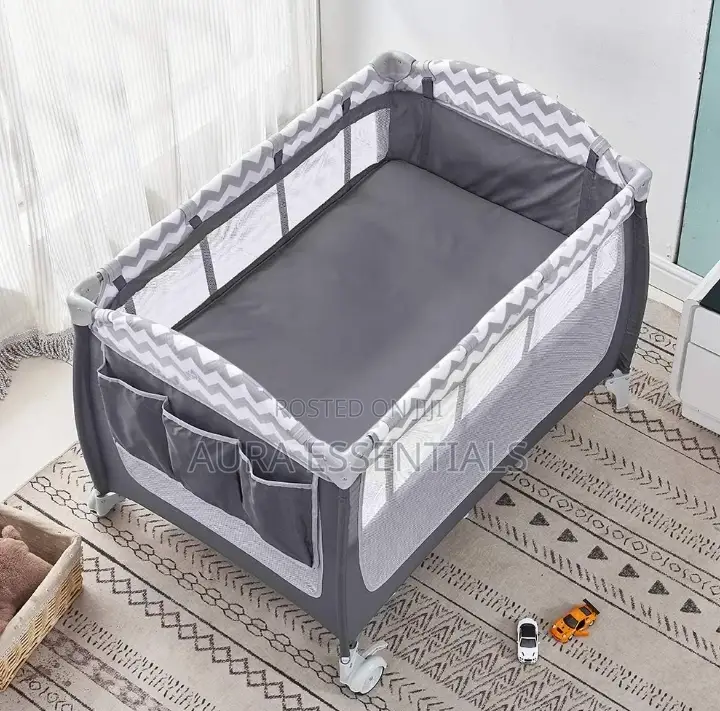 2 in 1 Foldable Travel Baby Bed