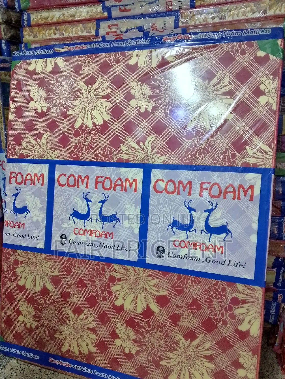 Super Quality Mattress.5*6*6inches.( Red)