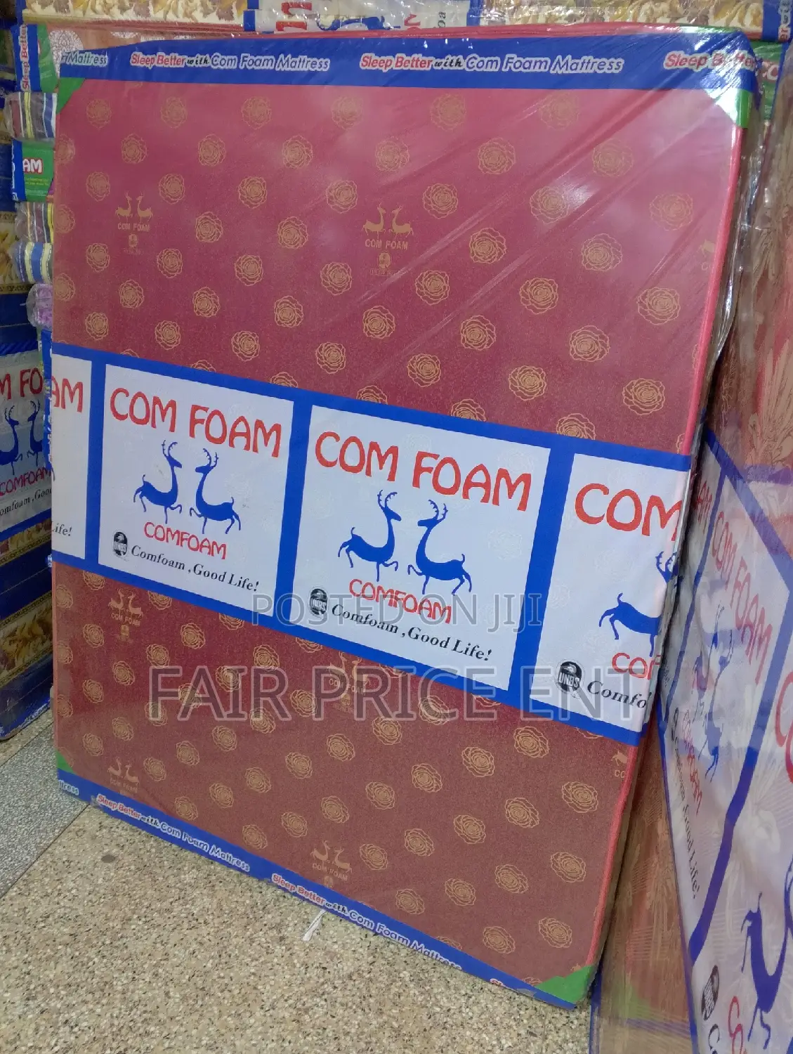 Super Quality Mattress.5*6*6inches.( Red)