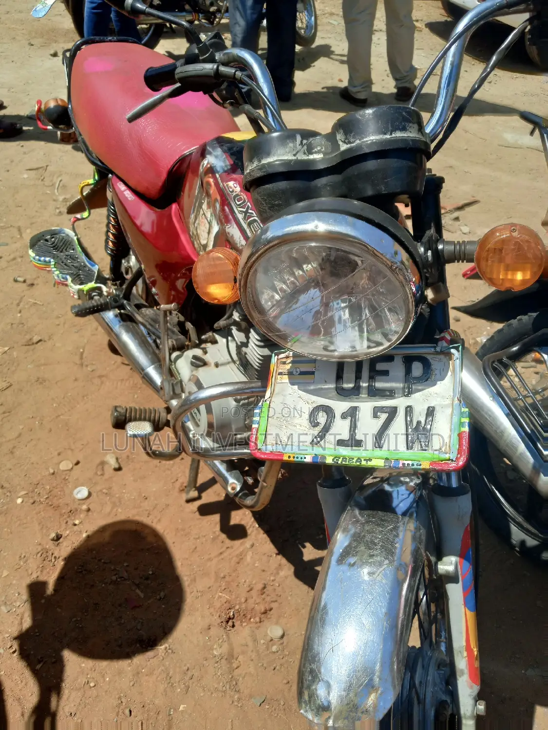 Bajaj Boxer 100 2021 Red
