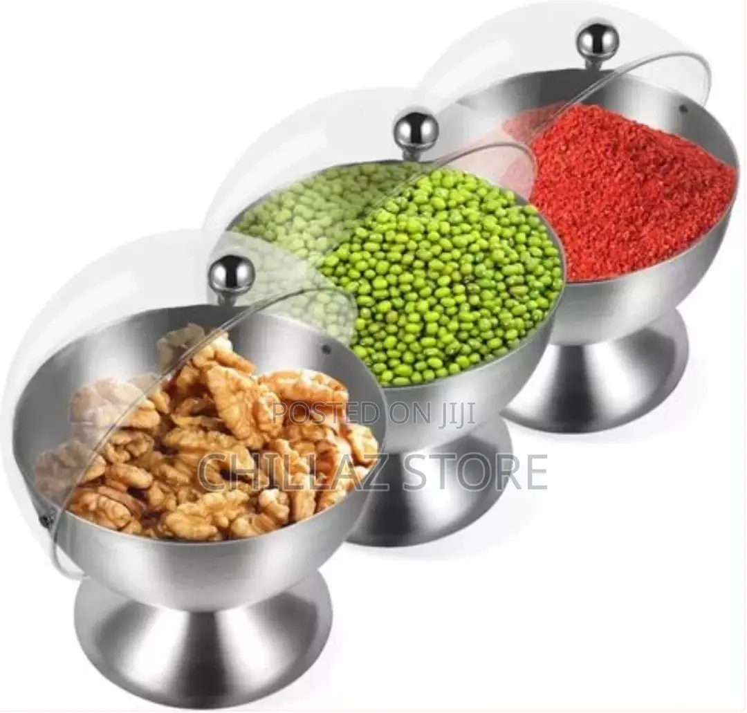 Serving Bowl With Lids Sugar Salt Storage Container –