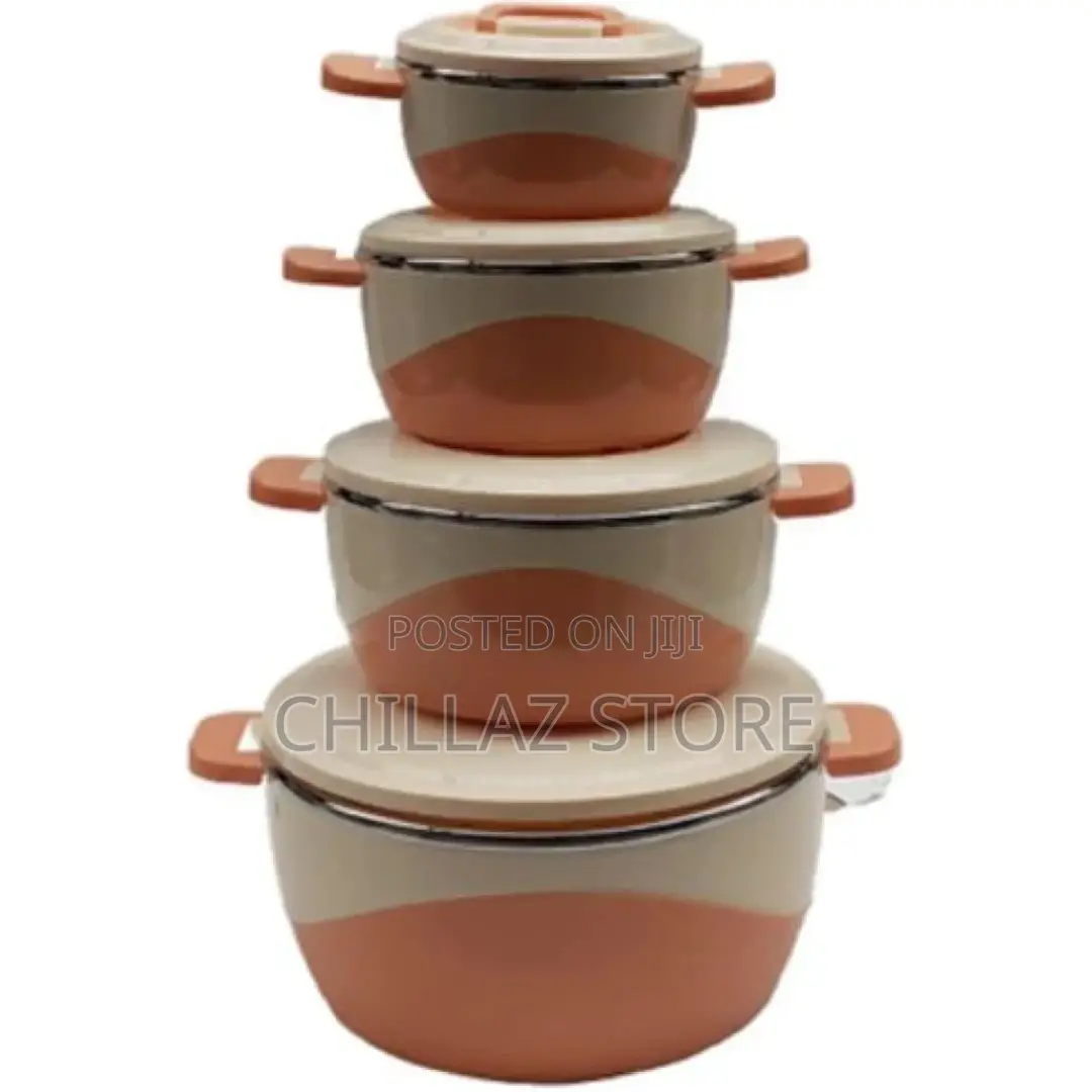 4 Pieces Insulated Hot Pot Dishes Food Container Casseroles