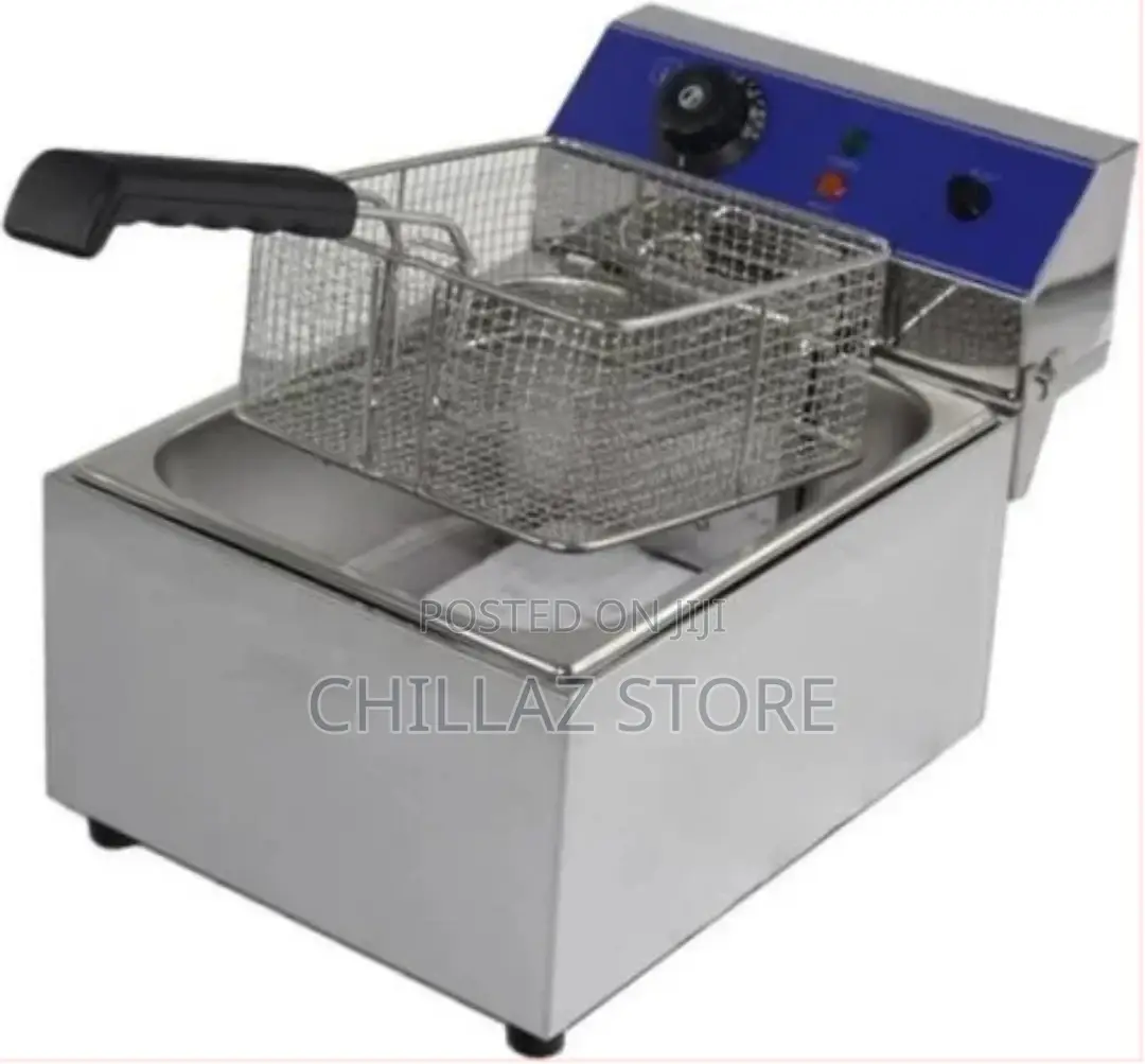 8 Litres Commercial Single Tank Electric Oil Deep Fryer
