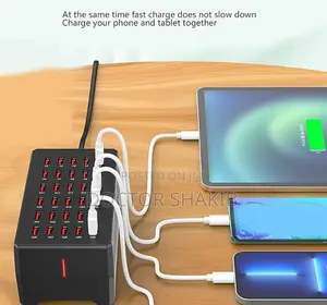 30 Ports Multi USB Charger Station