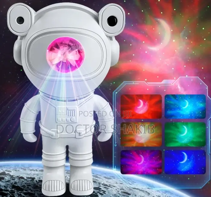 Great Design Kids Astronaut Night Light Projector Lamp