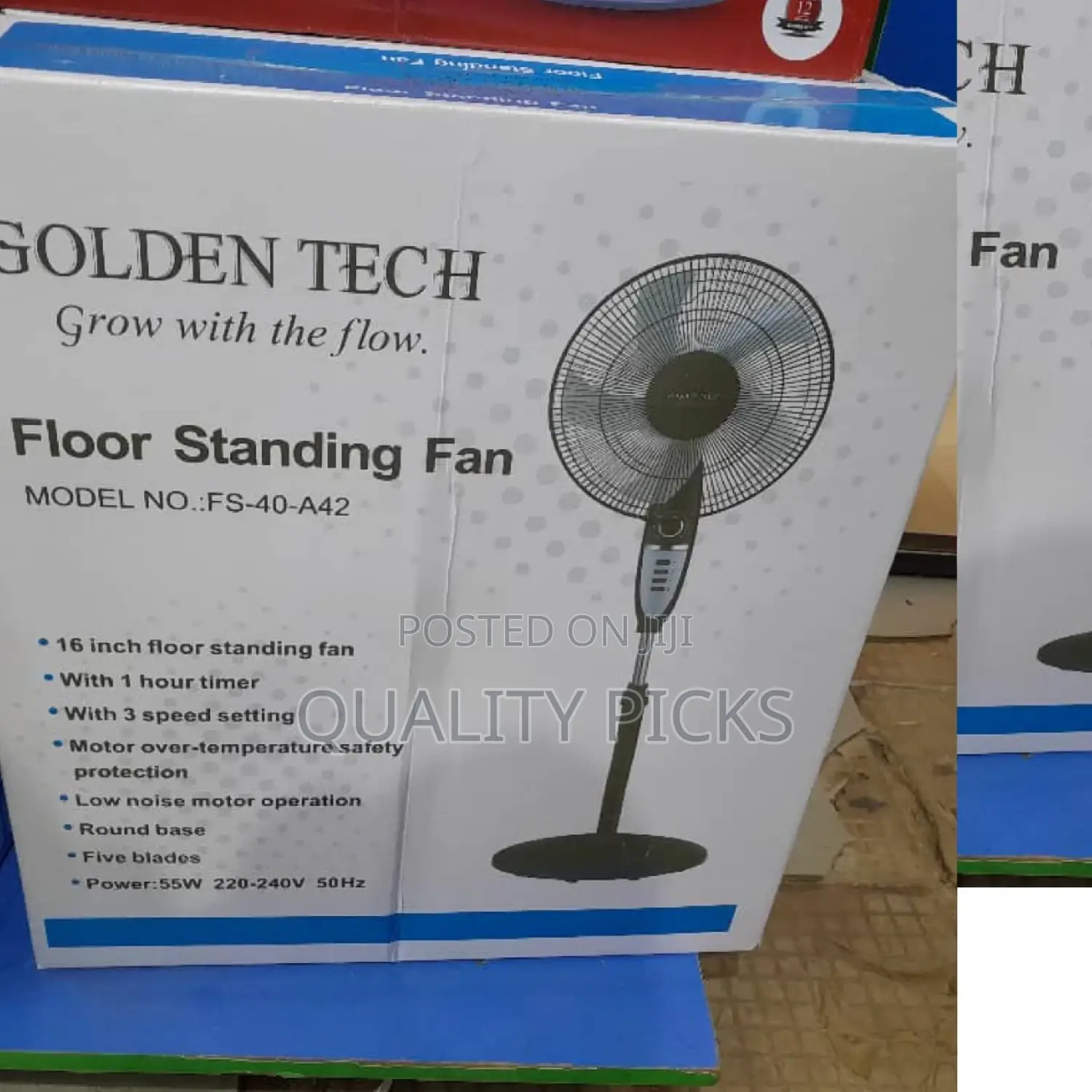Electric Brand Golden Tech Fan