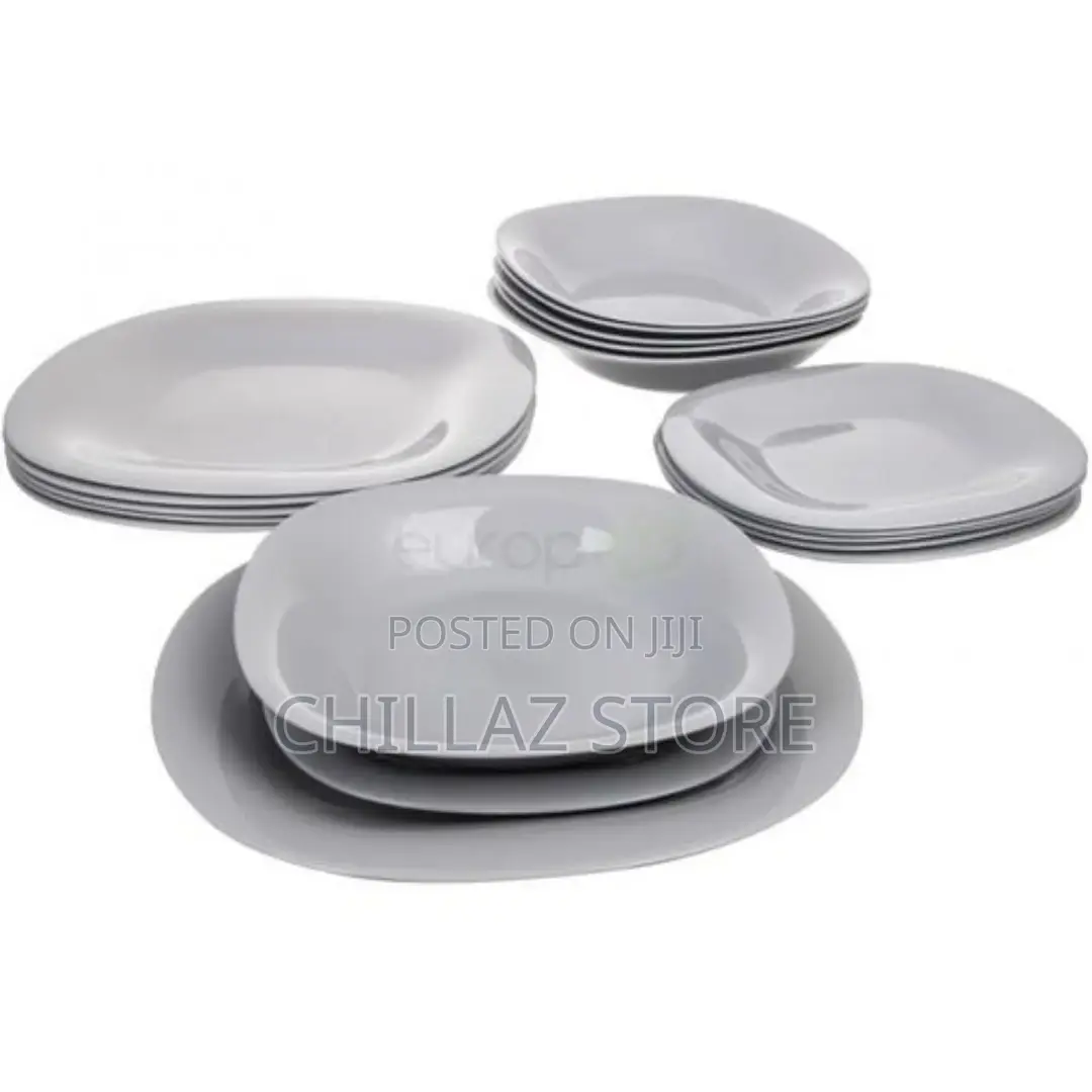 18 Piece Luminarc Plates,Side Plates and Bowls Dinner Set