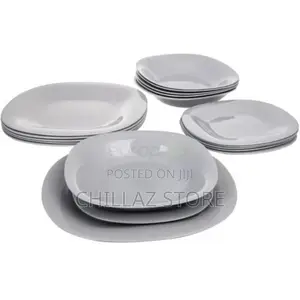 18 Piece Luminarc Plates,Side Plates and Bowls Dinner Set