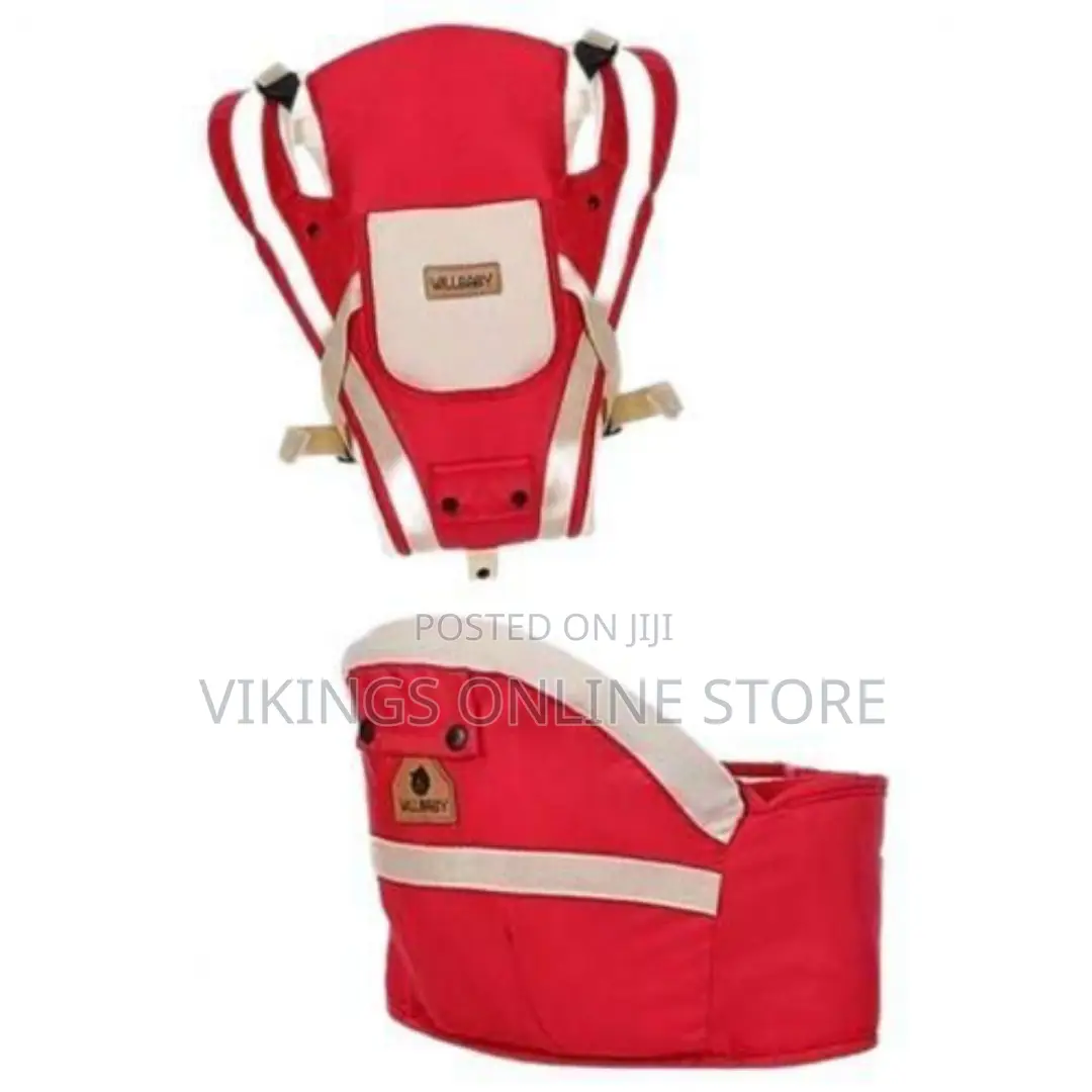 Willbaby 3 in 1 Hip Seat Baby Carrier - Red