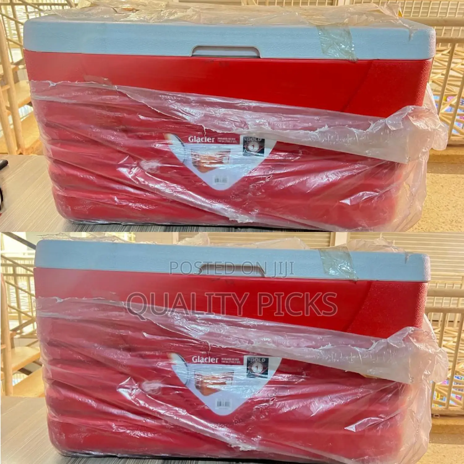 Red Ice Cooler Box