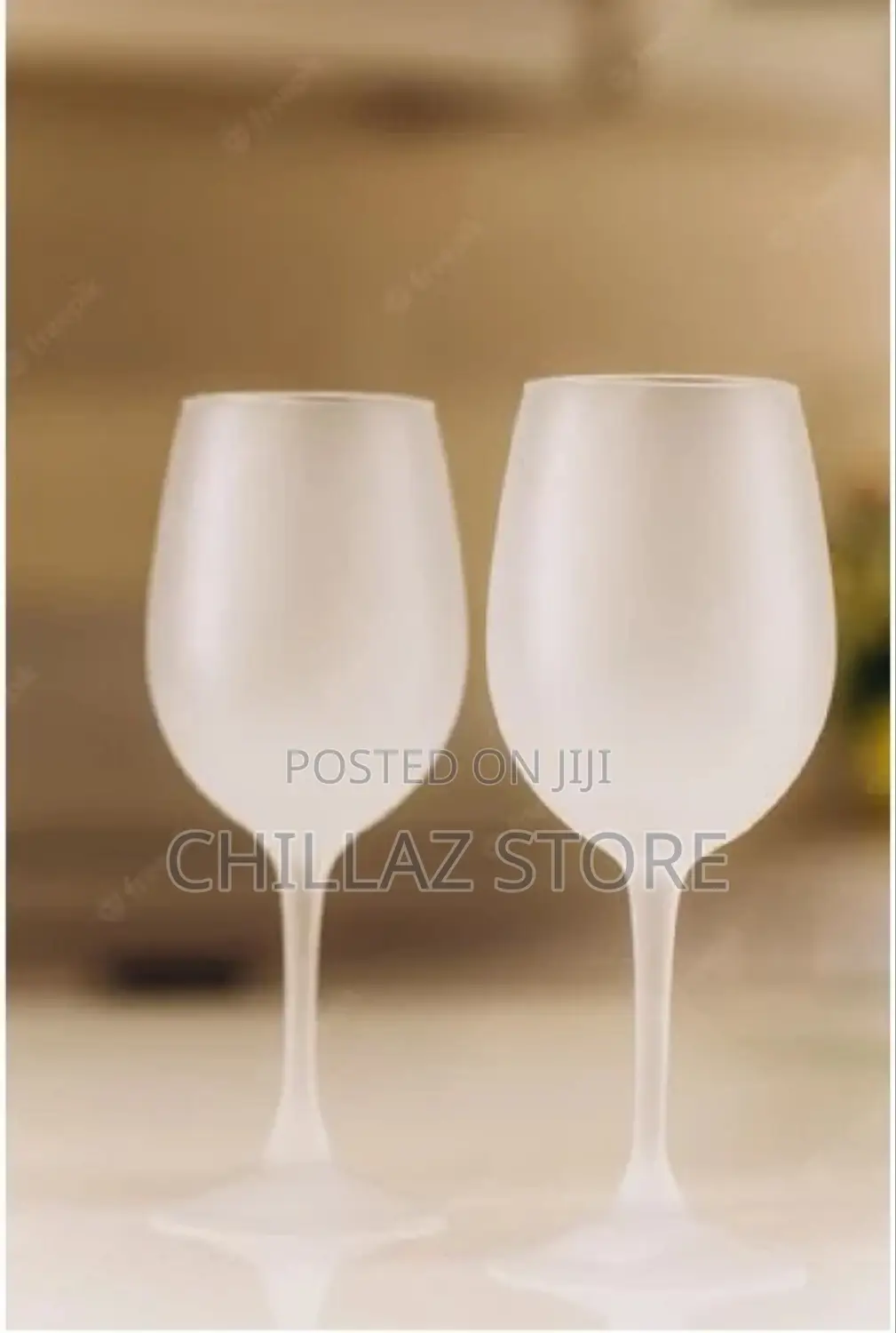 6 Pieces of Colored Juice Wine Frosted Glass With Ice Effect