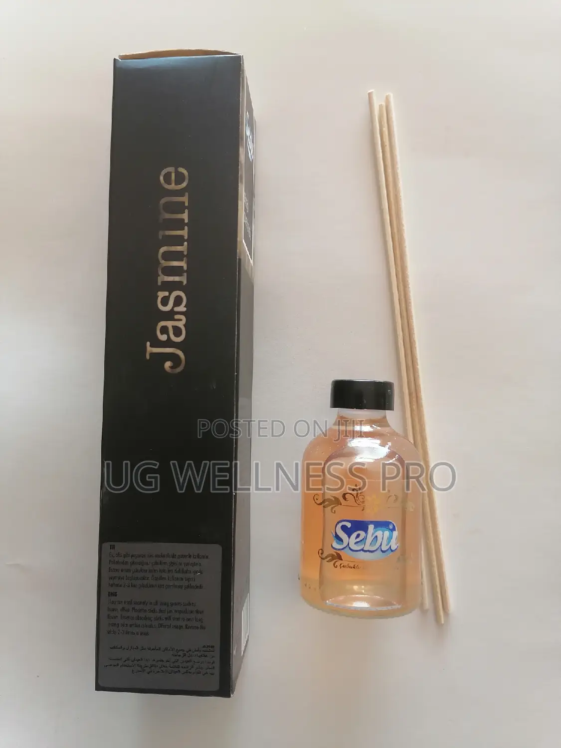 Sebu Bamboo Stick Air Freshener Reed Diffuser 50ml Jasmine