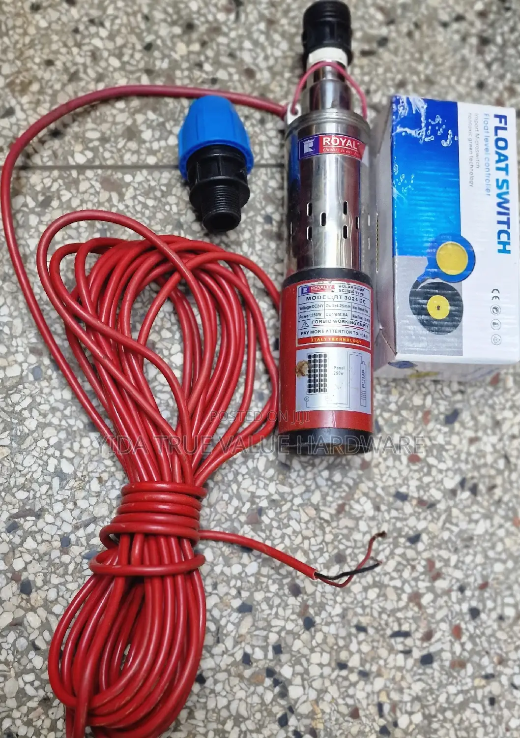 Solar Water Pump 50m Royalty Italy