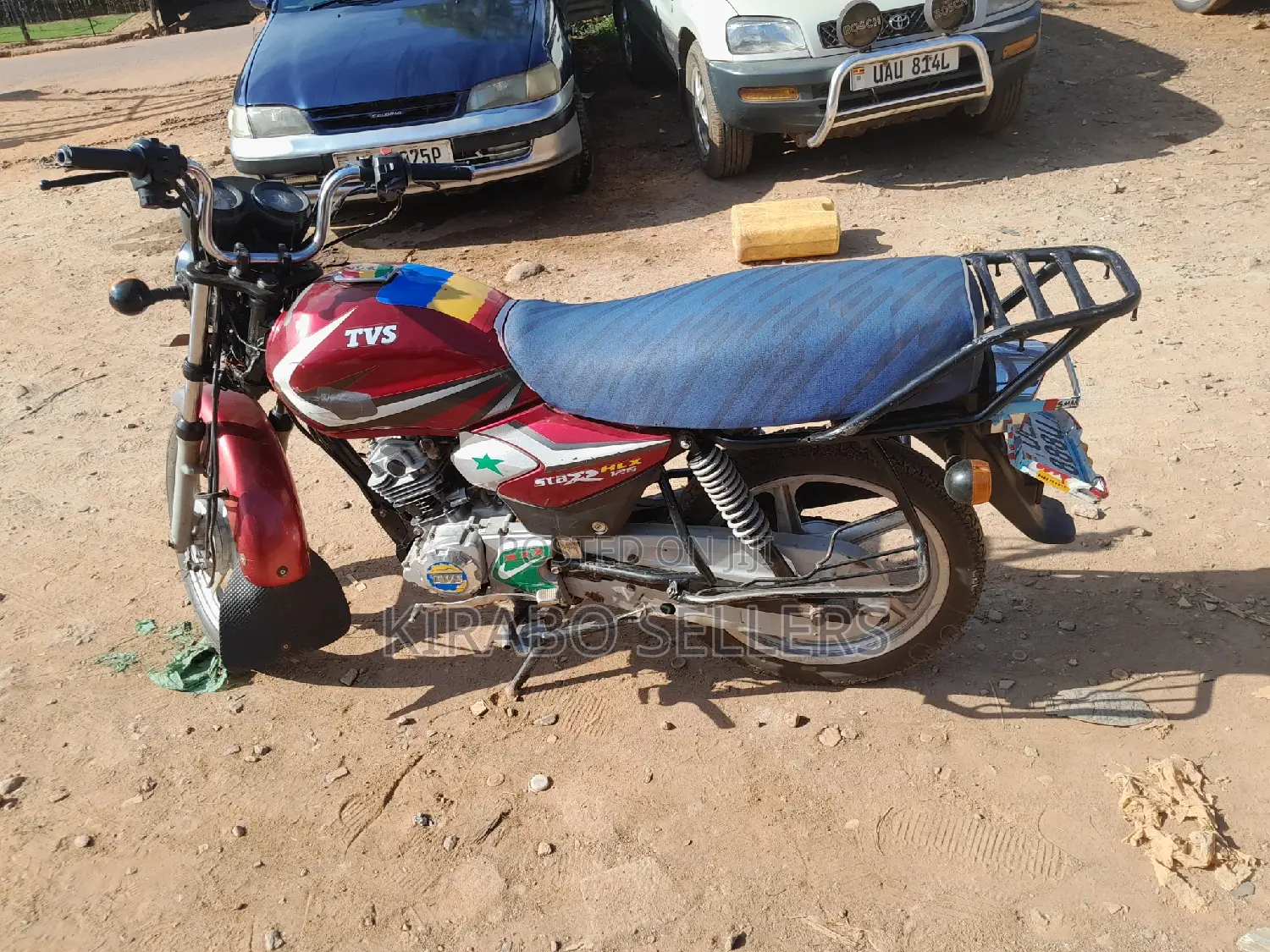 TVS HLX 125 2021 Red