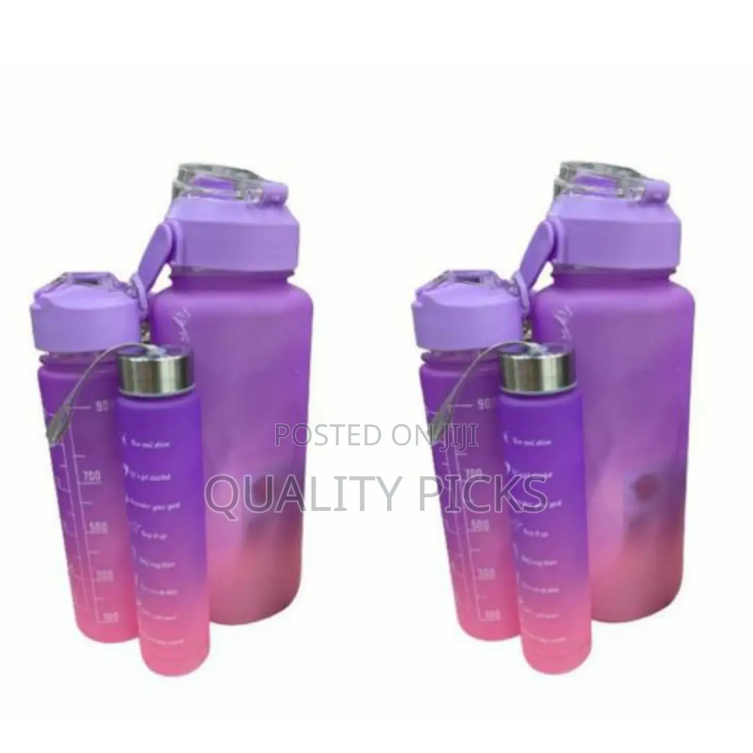Brand Travel Water Bottle Set