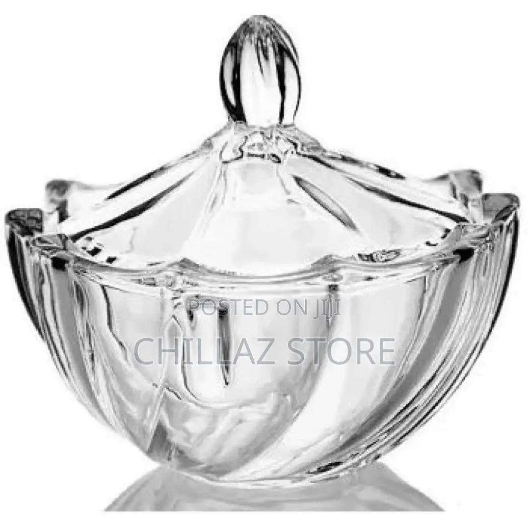 Lightbox
Glass Sugar Bowl/Candy Storage Jar