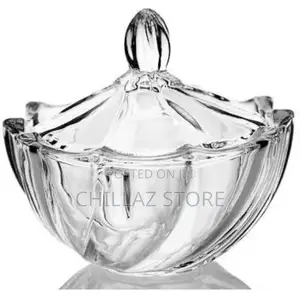 Lightbox
Glass Sugar Bowl/Candy Storage Jar