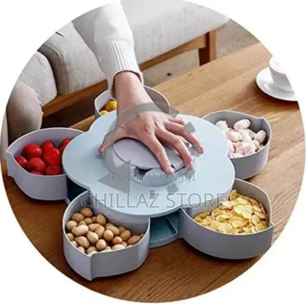 Candy Box Serving Rotating Tray Storage
