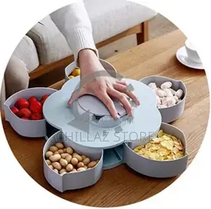 Candy Box Serving Rotating Tray Storage