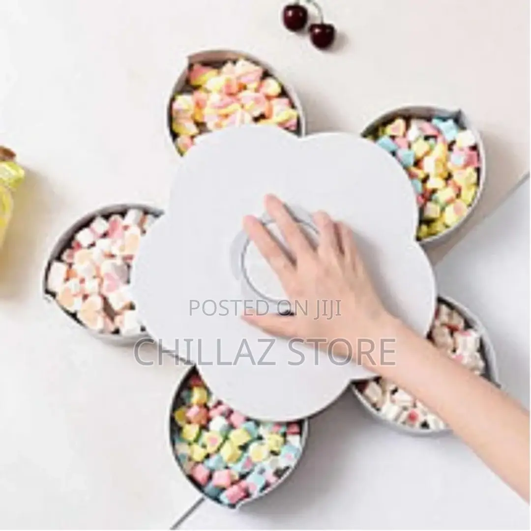 Candy Box Serving Rotating Tray Storage
