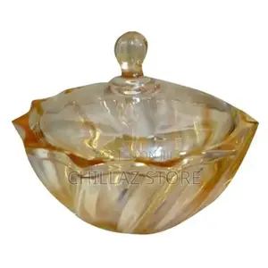Glass Sugar Bowl/Candy Storage Jar