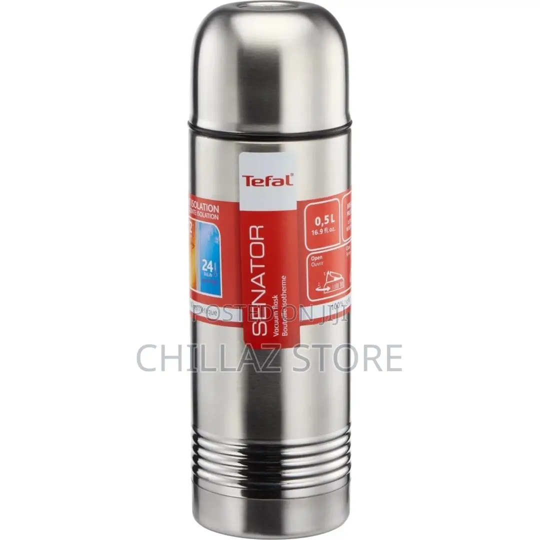 Tefal Senator 1L Portable Travel Vacuum Flask 