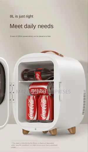 Dual Space Car and Home 8ltrs Refrigerator