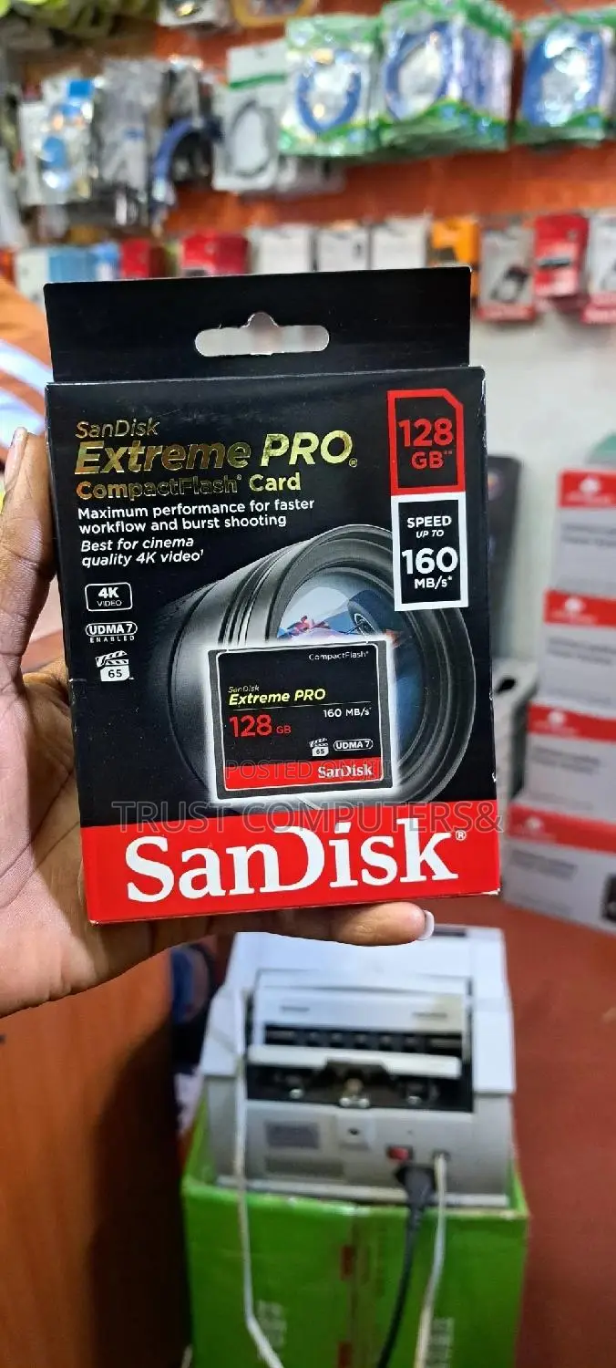 128gb Extreme Pro Sandisk SD Cf Card