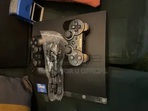 Play Station 3 With 2 Controllers and All Cables ; $$5