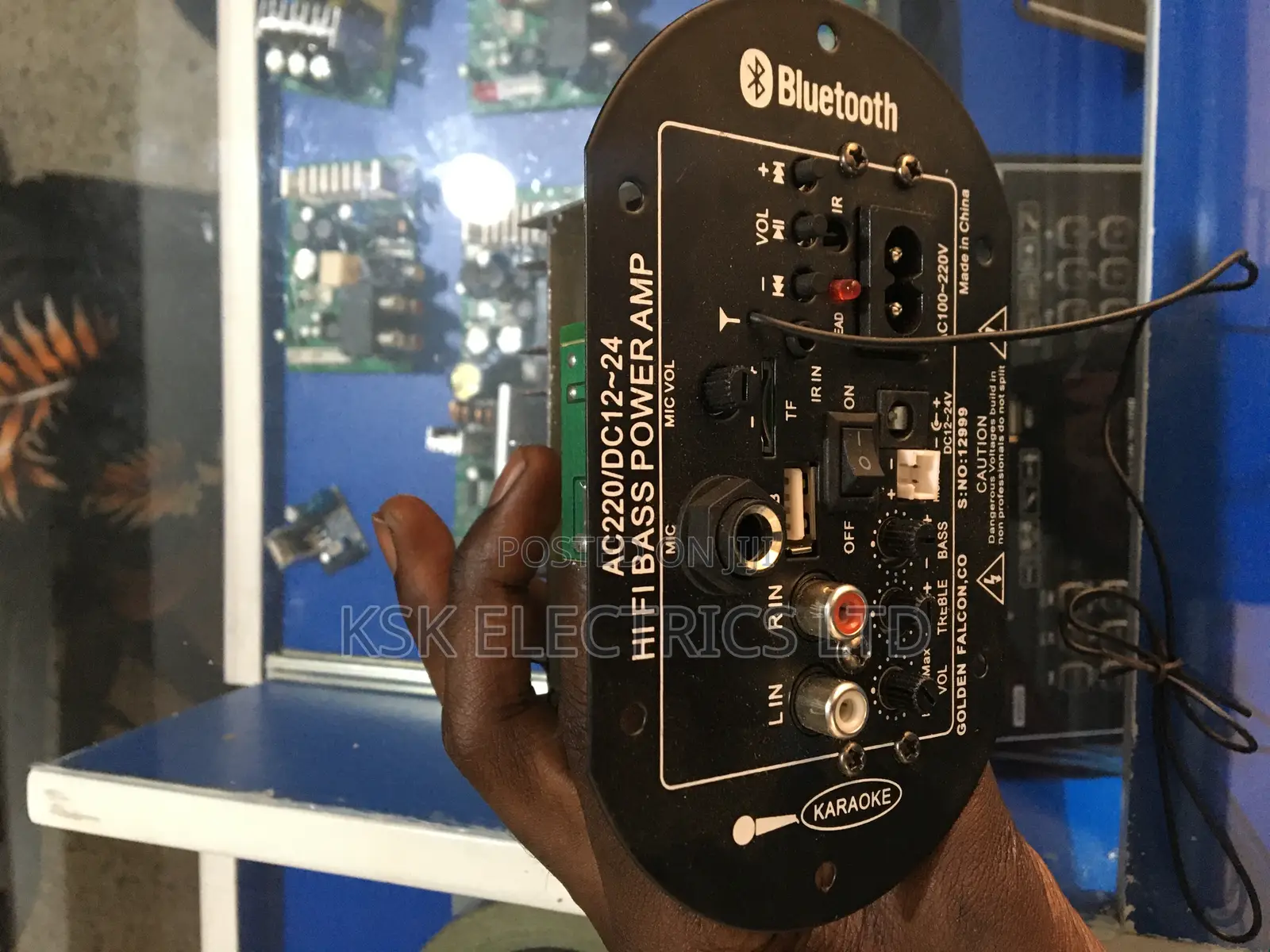 Ac220/Dc12~24 Hi Fi Bass Power Amplifier