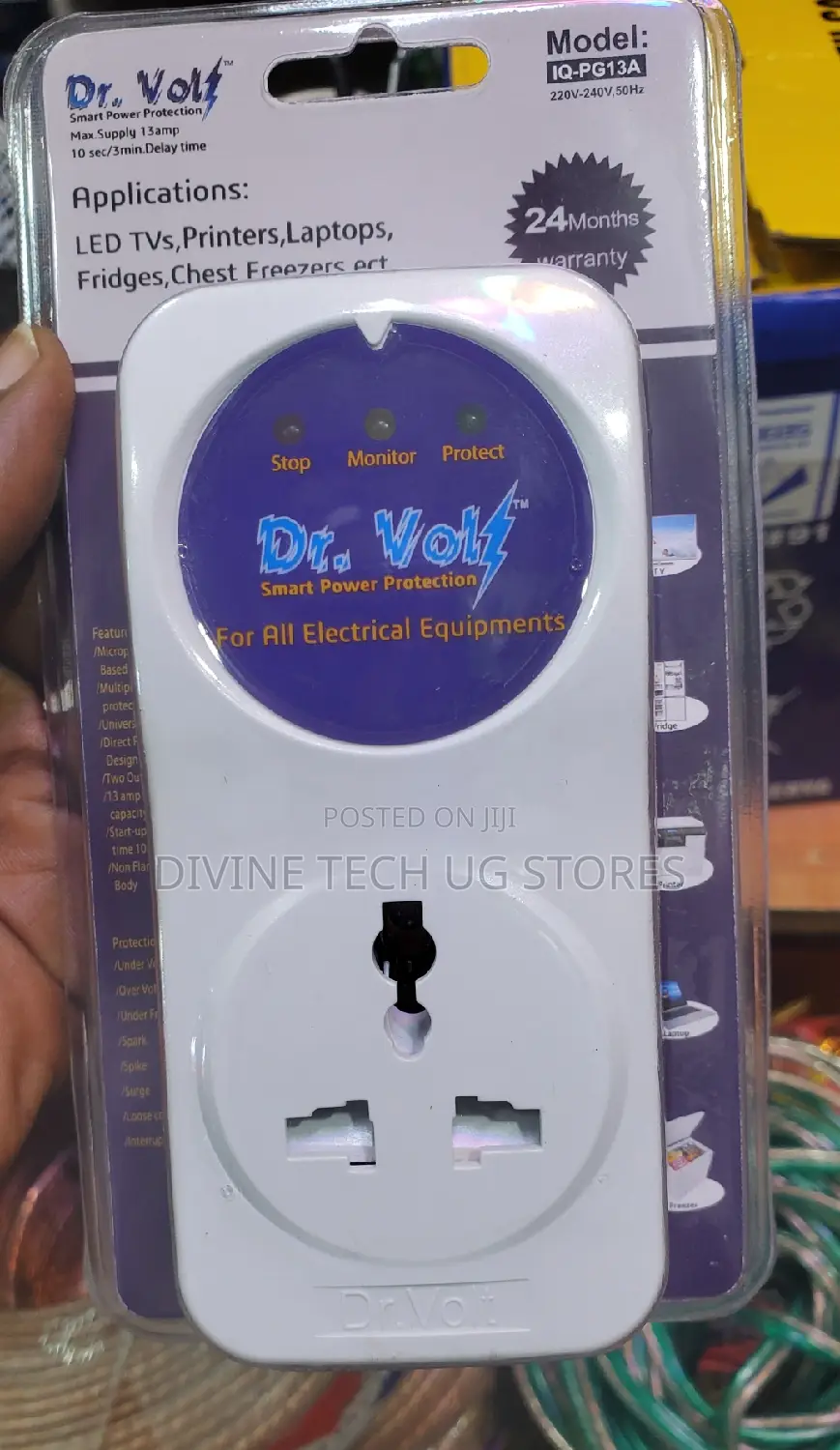 DR VOLT Smart Power Protection 13 Amps Guard