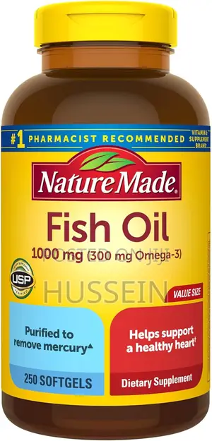 Nature Made Fish Oil 1000 Mg Softgels, Omega 3 Fish Oil
