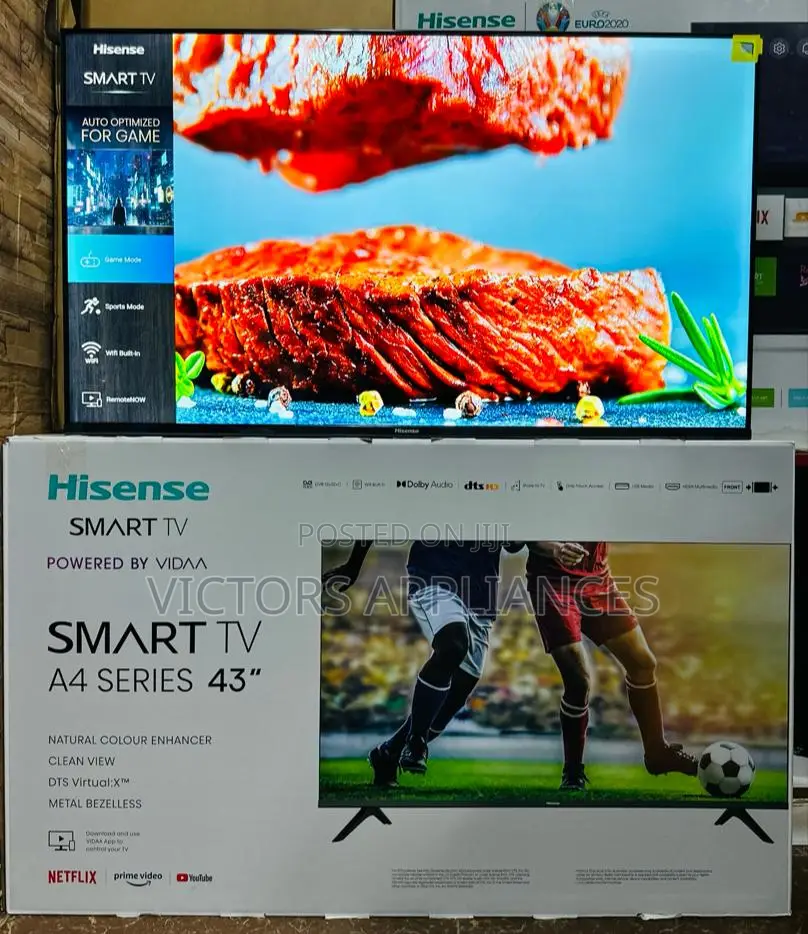 Hisense 43" Smart Tv Powered by Vidaa