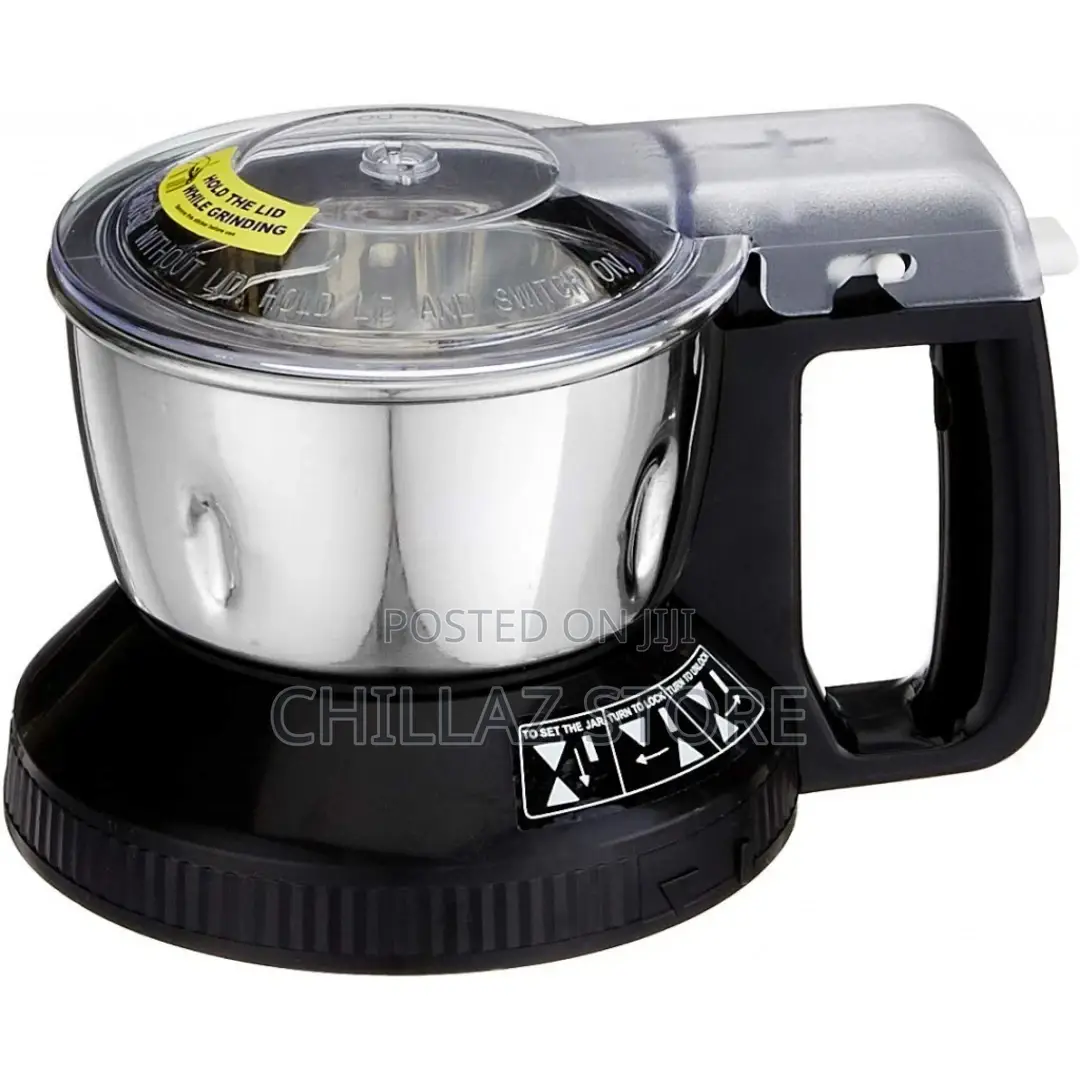 Panasonic MX-AC555 550W Mixer Grinder With 5 Jars, Gold,