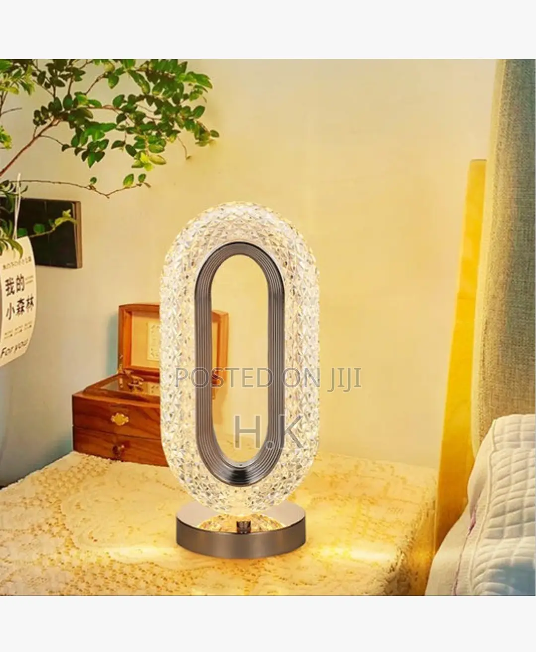 LED Multicolor Crystal Lamp