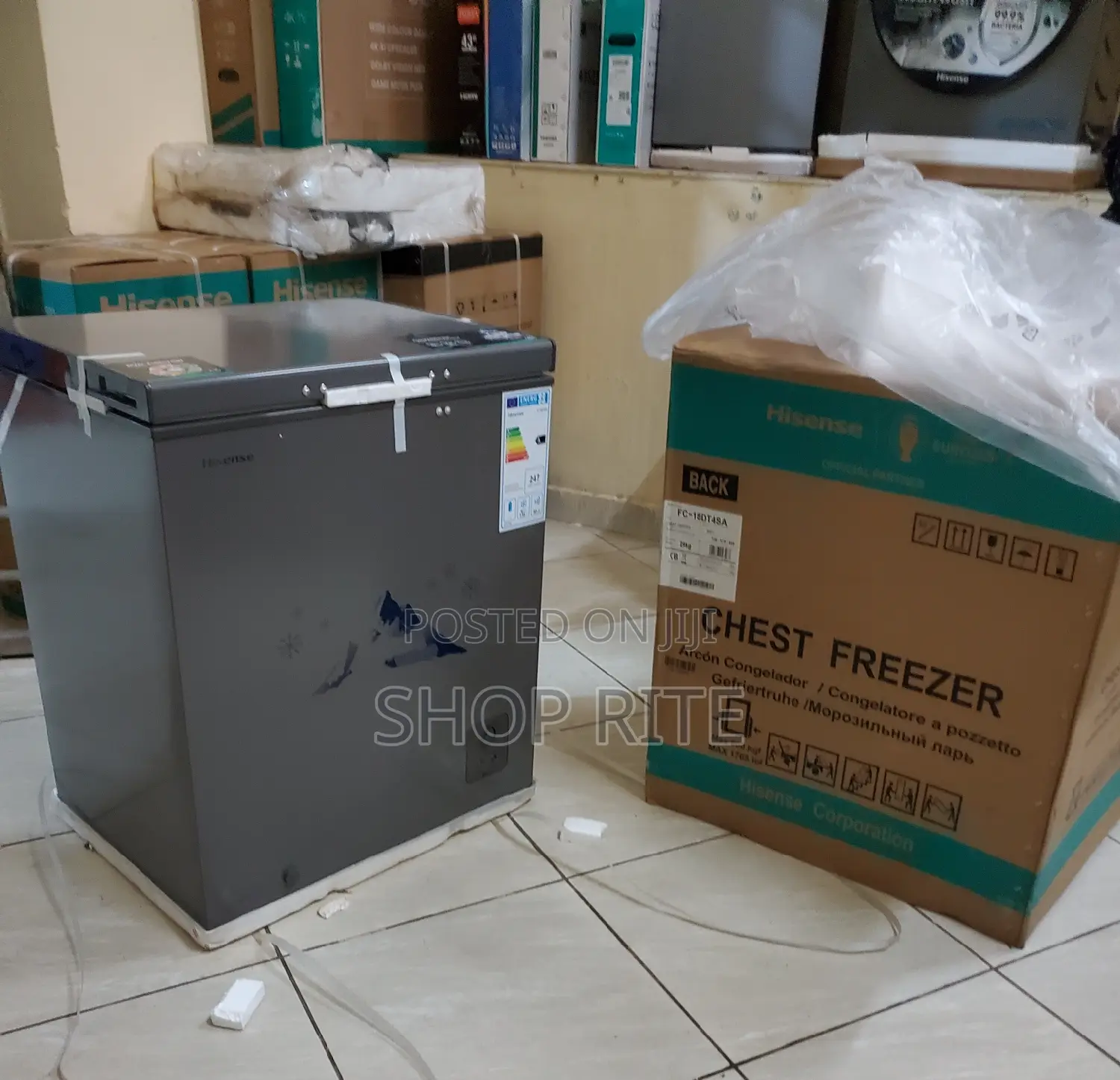 Hisense 180 Litres Deep Freezer Commercial