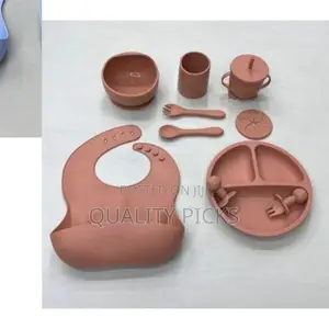 Brand Baby Silicone Feeding Set