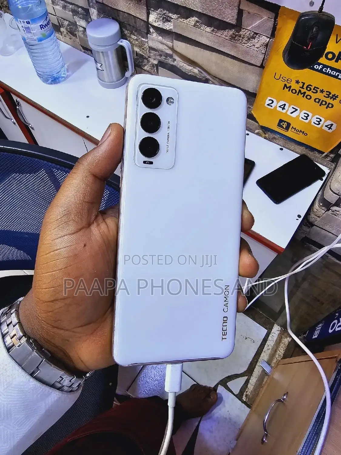 Tecno Camon 18 128 GB White