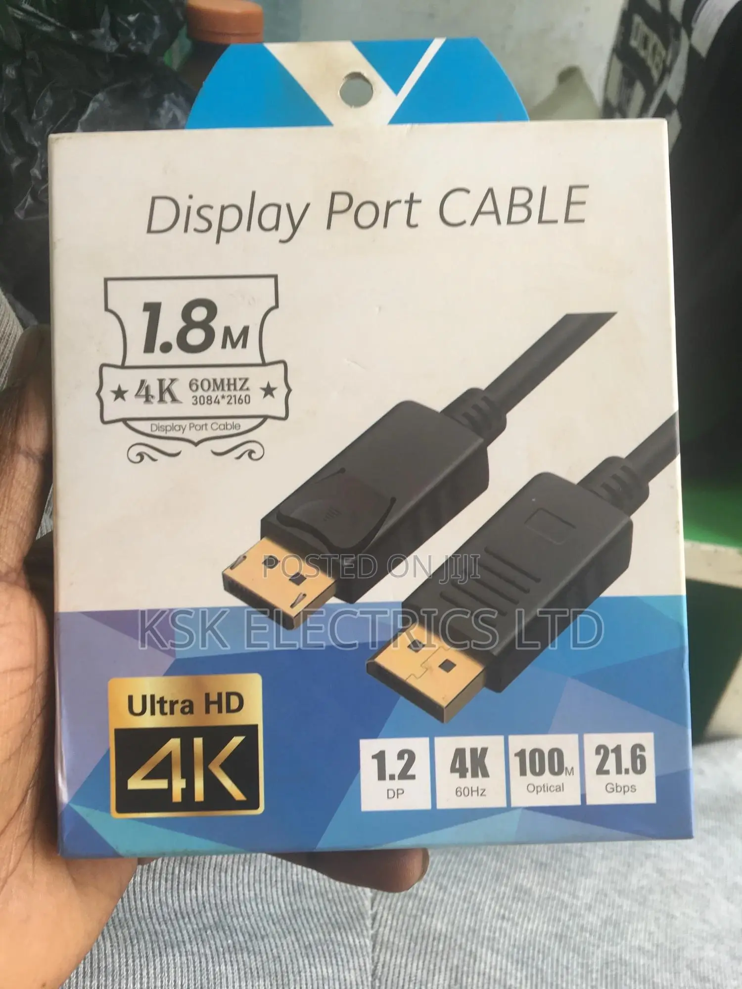 Display Port Cable (Dp to Dp)